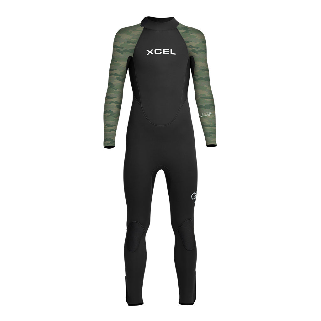 Kids' Axis Back Zip Full Wetsuit 4/3mm