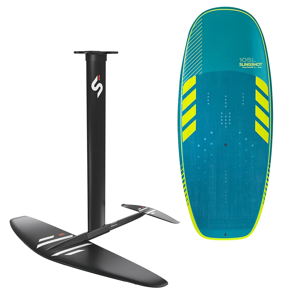 Slingshot One-Lock Quickstart Board mit Foil Package