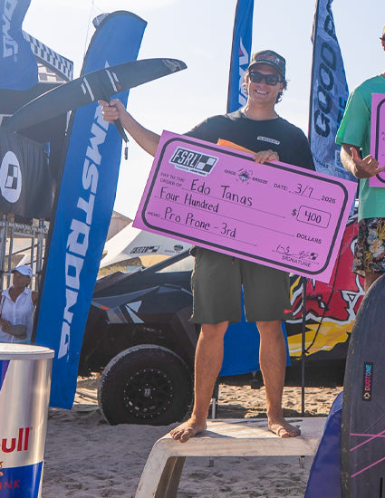 Slingshot Athlete Edo Tanas shreds his way to the Podium at SFRL