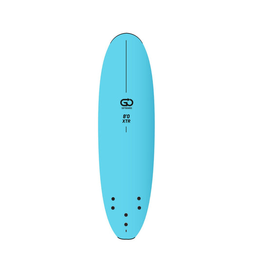 GO Surfboard School Safety Soft XTR 9.0 wide body Blau