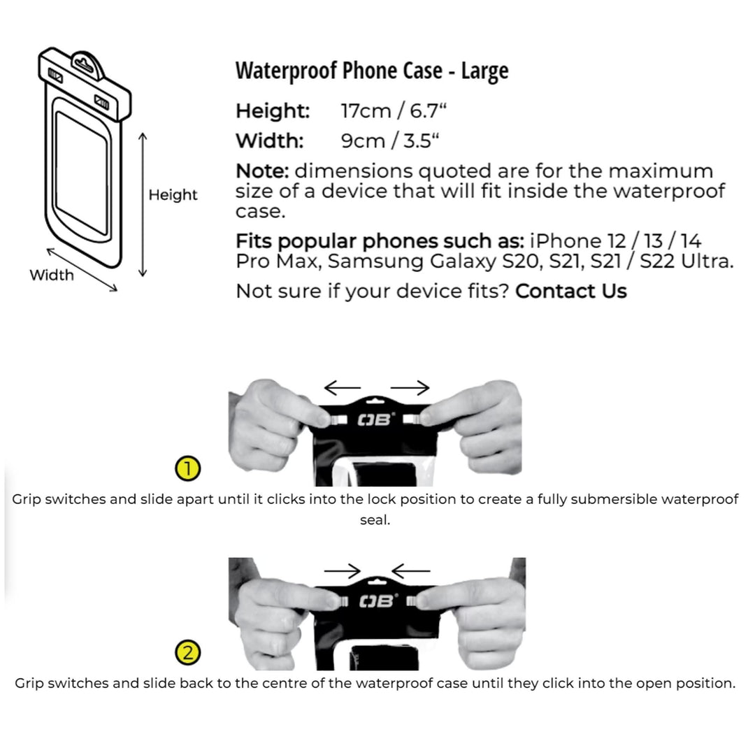 OverBoard wasserdichte Handy iPhone Tasche