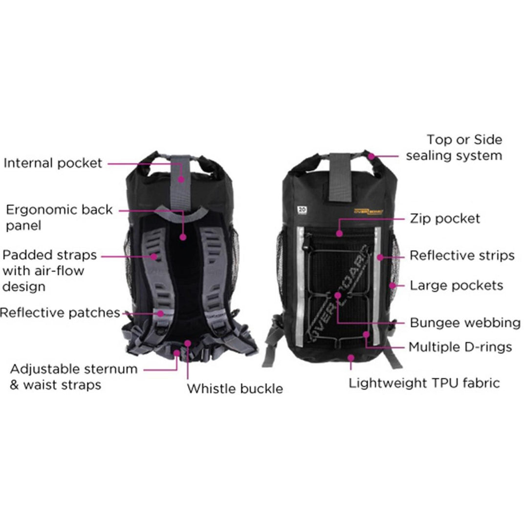 OverBoard wasserdichter Rucksack LIGHT