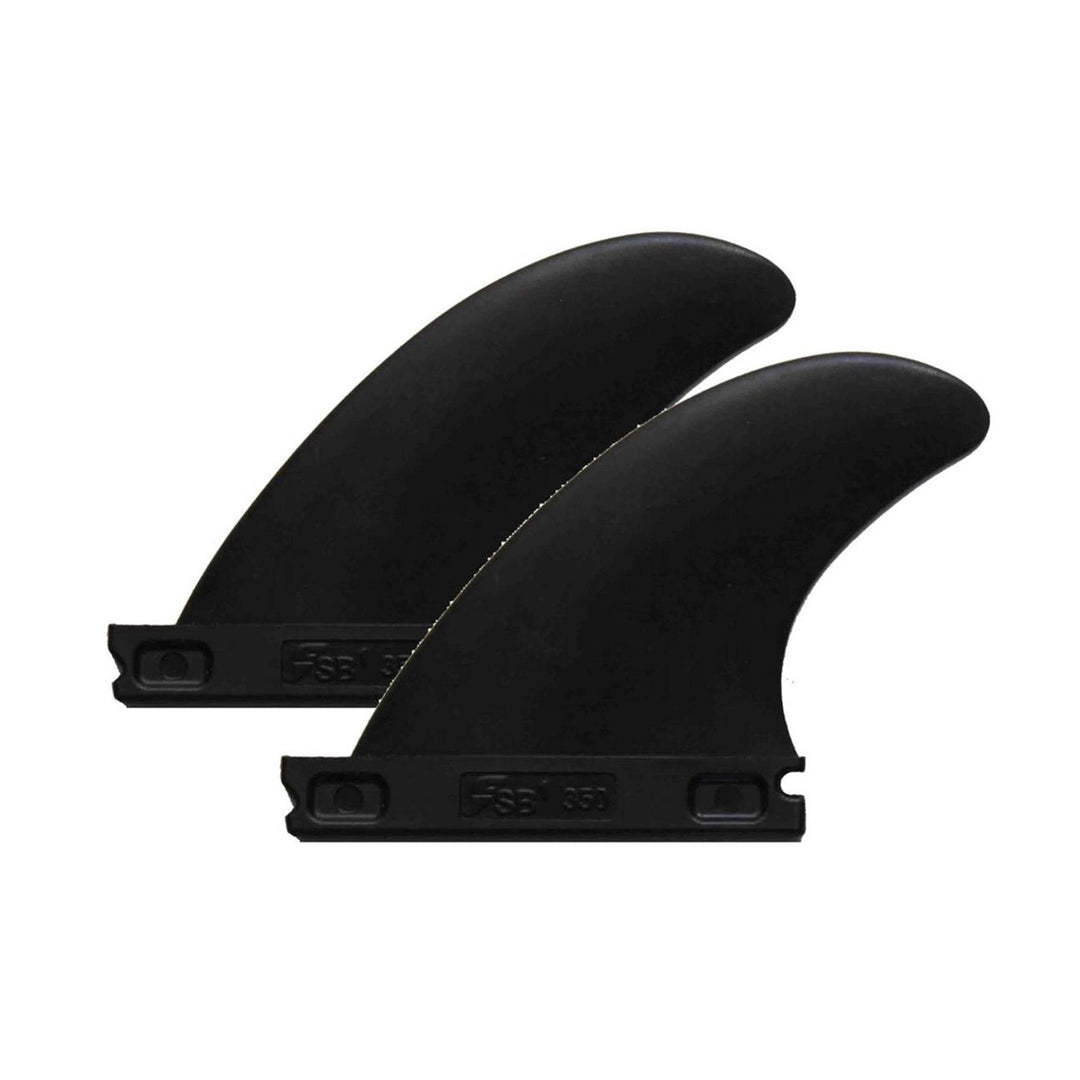 Torq SB1 Sidebite One Tab Surfboard Finnen Black