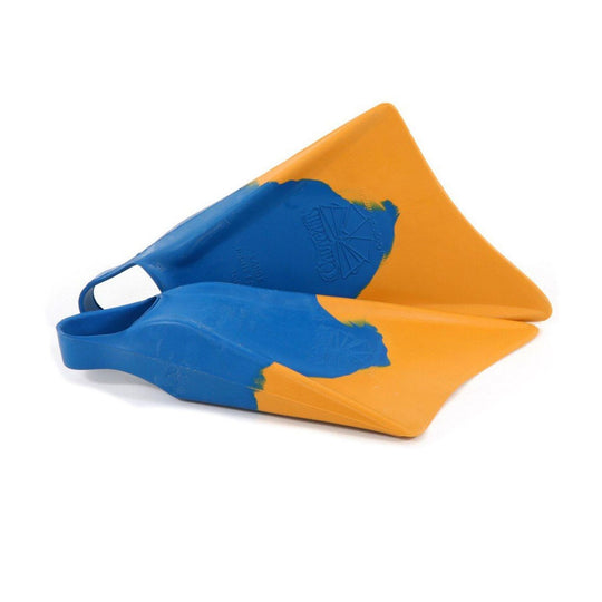 Bodyboard Flossen CHURCHILL Makapuu XL Blau Gelb