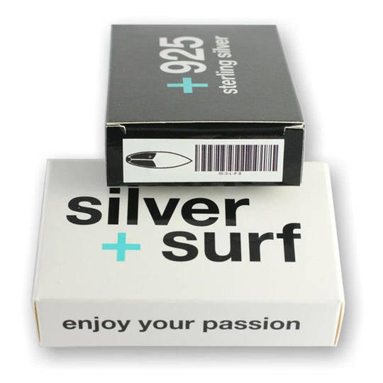 Silver+Surf Schmuck Ski Cross Circle Winter