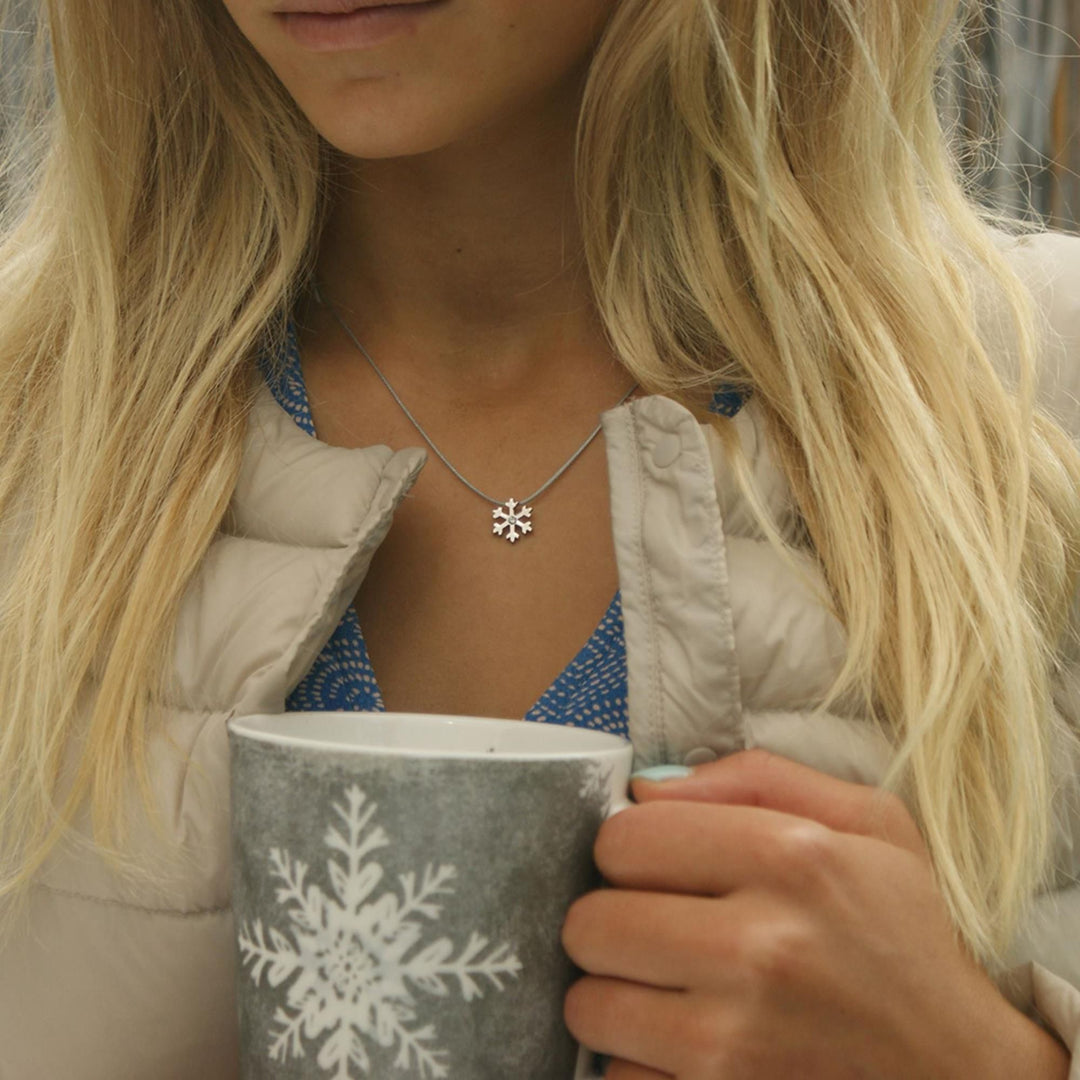 Silver+Surf Silber Schmuck Schnee Kristall