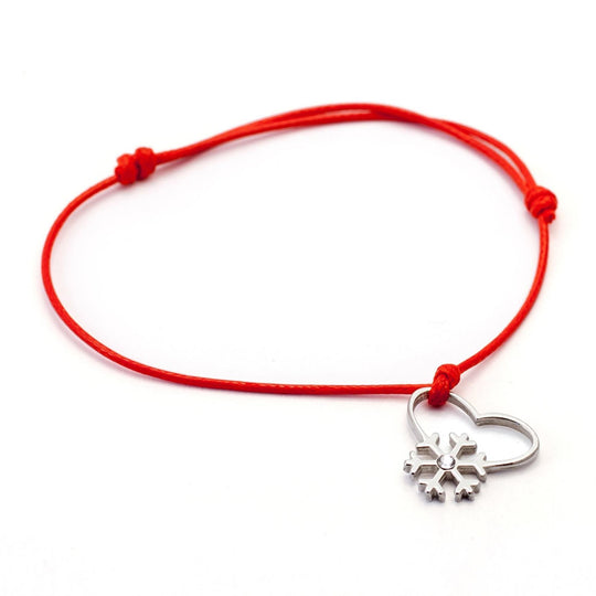 Silver+Surf Schmuck Schneeflocke Kristall