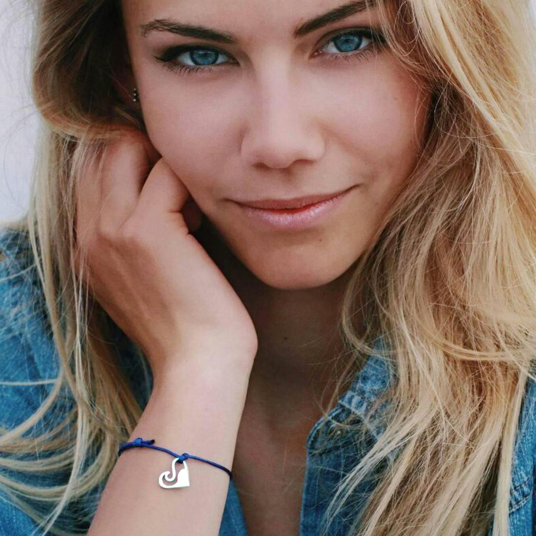 Silver+Surf Schmuck Love Welle Wave