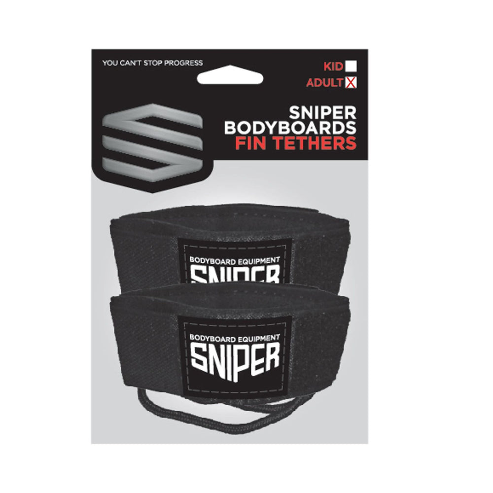 SNIPER Bodyboard Flossen Leash Deluxe