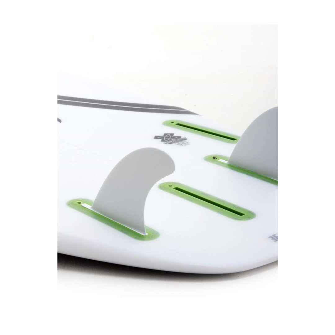 FUTURES Quad Rear 2 Fin Set Sym Thermotech White