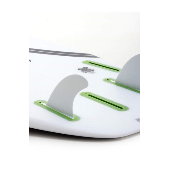 FUTURES Quad Rear 2 Fin Set Sym Thermotech White