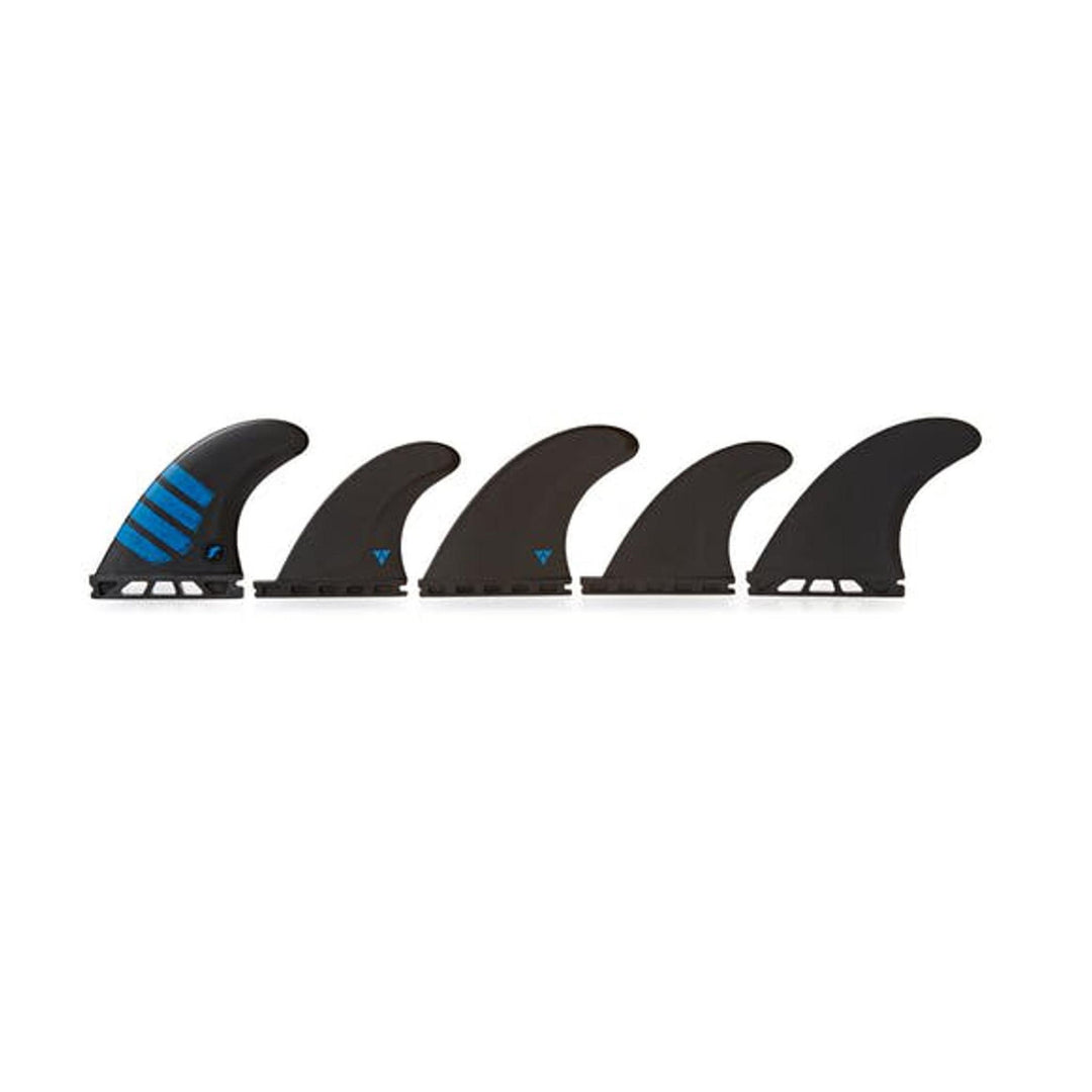 FUTURES Quad Thruster 5 Fin Set Alpha M Carbon 5.5