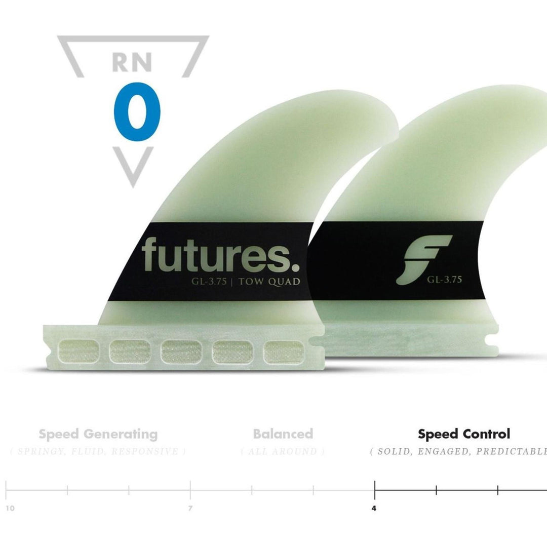 FUTURES Big Wave Quad Fin Set Gerry Lopez G10
