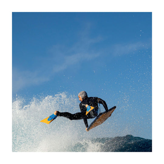 SNIPER Bodyboard Cortex PE Flex Black Yellow