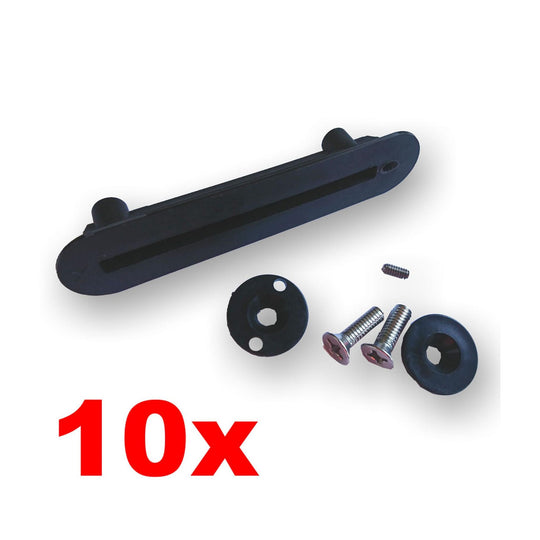 FUTURES Finbox für Softboards Black