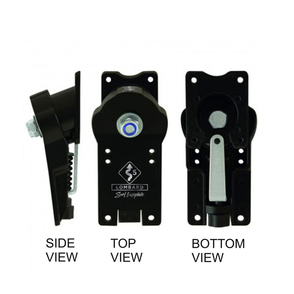 Flying Wheels Lombard Surfskate Basisplatte truck Schwarz