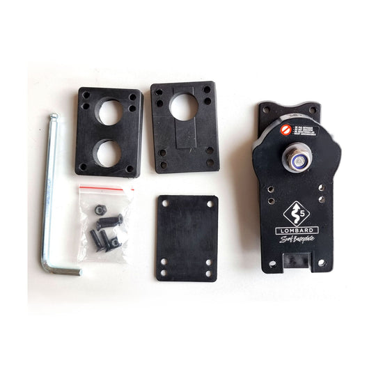 Flying Wheels Lombard Surfskate Basisplatte truck Schwarz