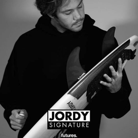 FUTURES Thruster Fin Set Jordy Smith Honeycomb