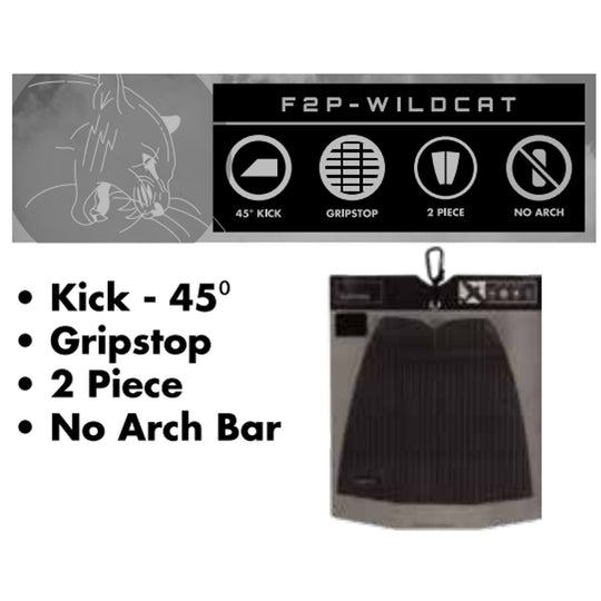 Futures Traction Pad Surfboard Footpad Wildcat