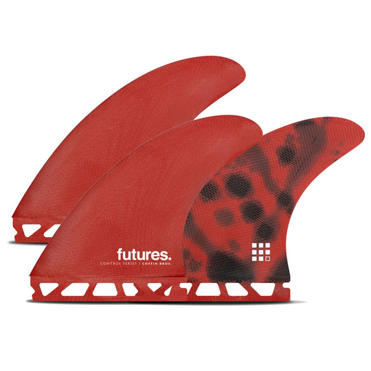 FUTURES Thruster Fin Set Coffin Bros Control