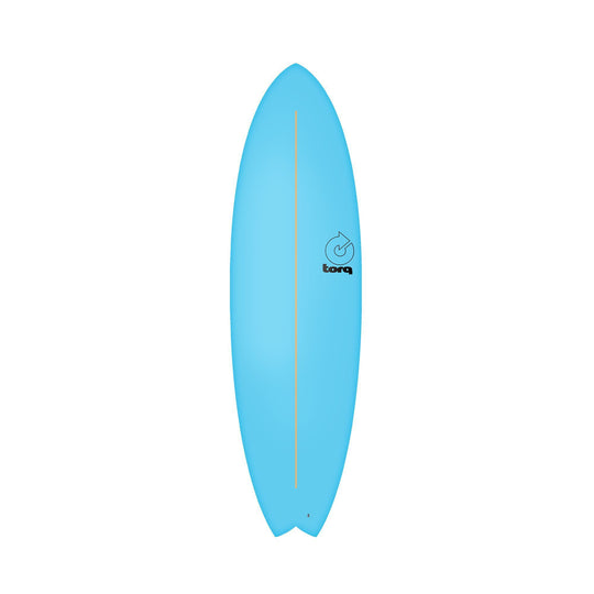 Surfboard TORQ Softboard 7.2 Mod Fish Blau