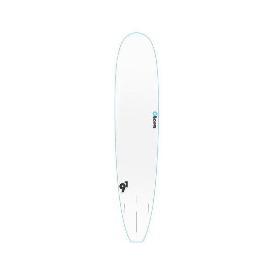 Surfboard TORQ Softboard 9.1 Longboard Blau x 23 3/8 84