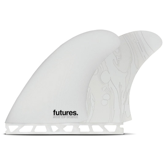 FUTURES Twin Fin Set Son of Cobra fiberglass