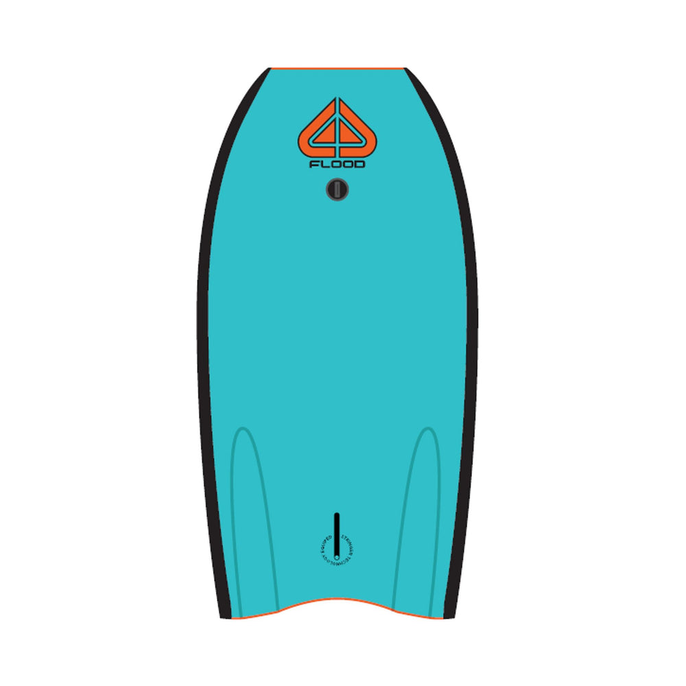 FLOOD Bodyboard Usurper 37 Yellow Aqua