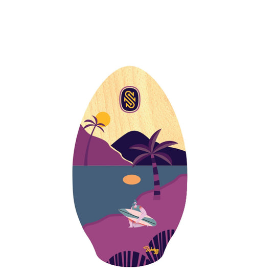 Skimboard SkimOne 35 90cm Wailua Lila Blau