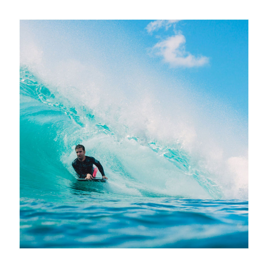 Wave Power Bodyboard Woop 33 Teal Aqua