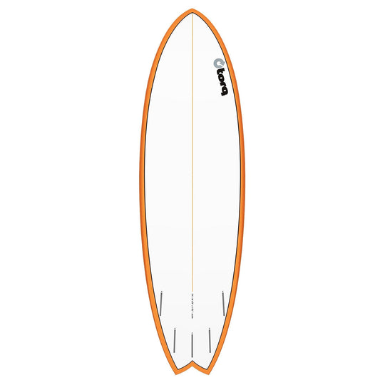 Surfboard TORQ TET 6.6 MOD Fish OrangeRail