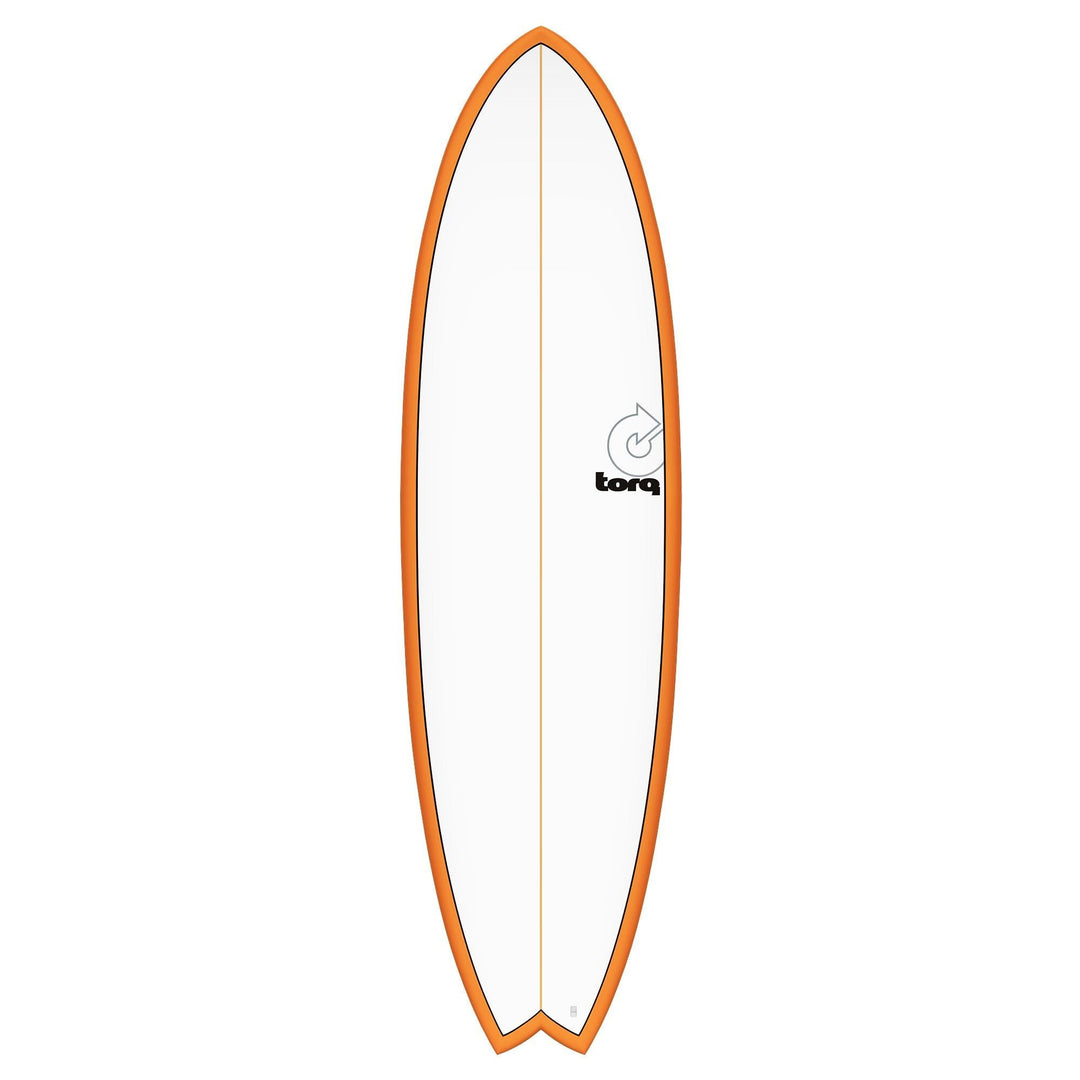 Surfboard TORQ TET 6.6 MOD Fish OrangeRail