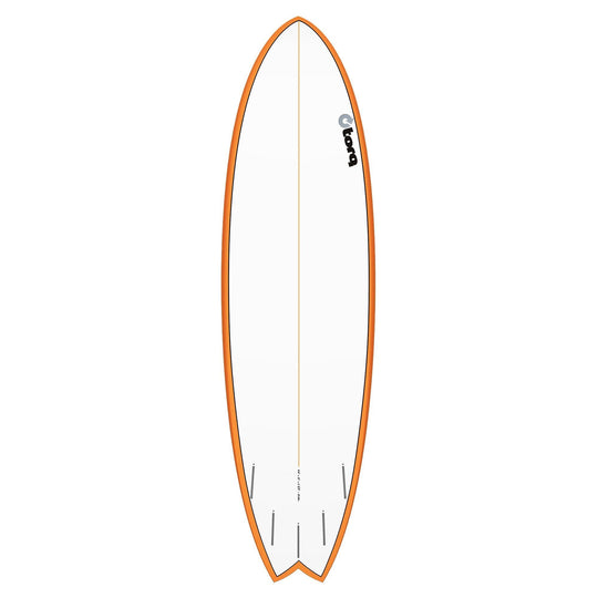 Surfboard TORQ TET 6.6 MOD Fish OrangeRail