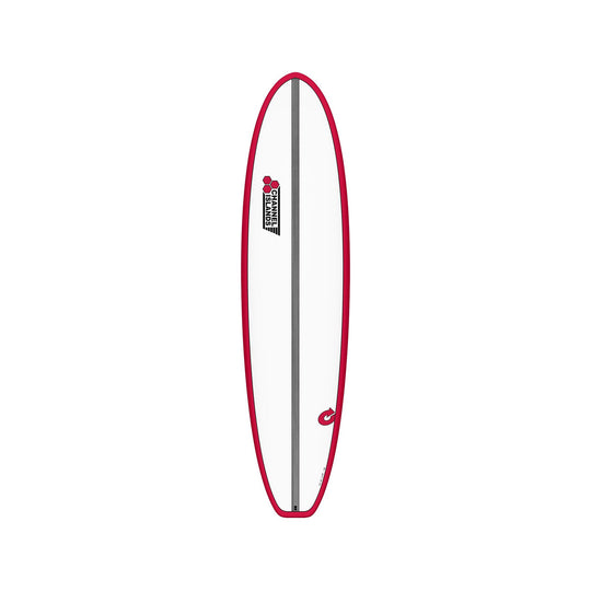 Surfboard CHANNEL ISLANDS X-lite Chancho 8.0 x 22 1/4 63 Red Mini Longboard