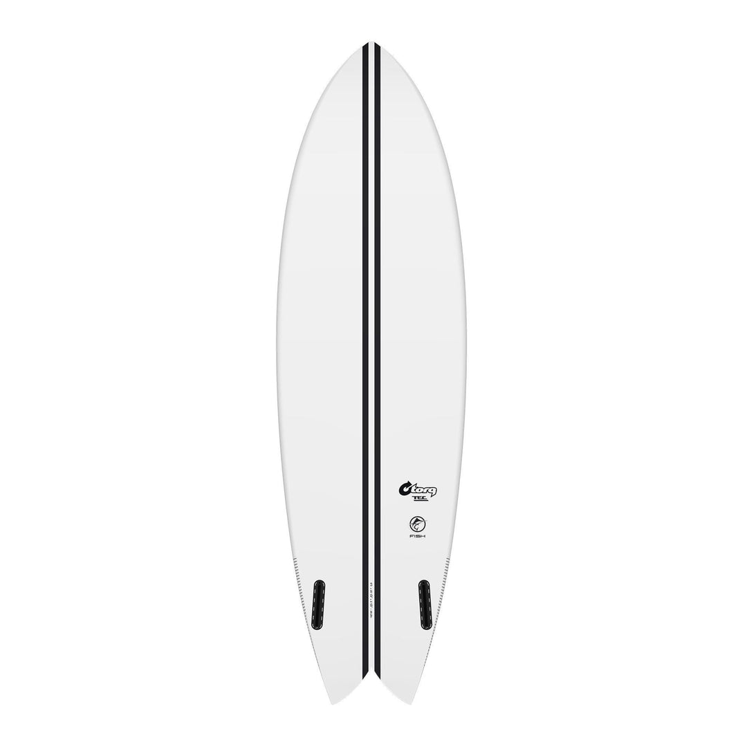 Surfboard TORQ TEC Twin Fish 6.6 Rail Türkis