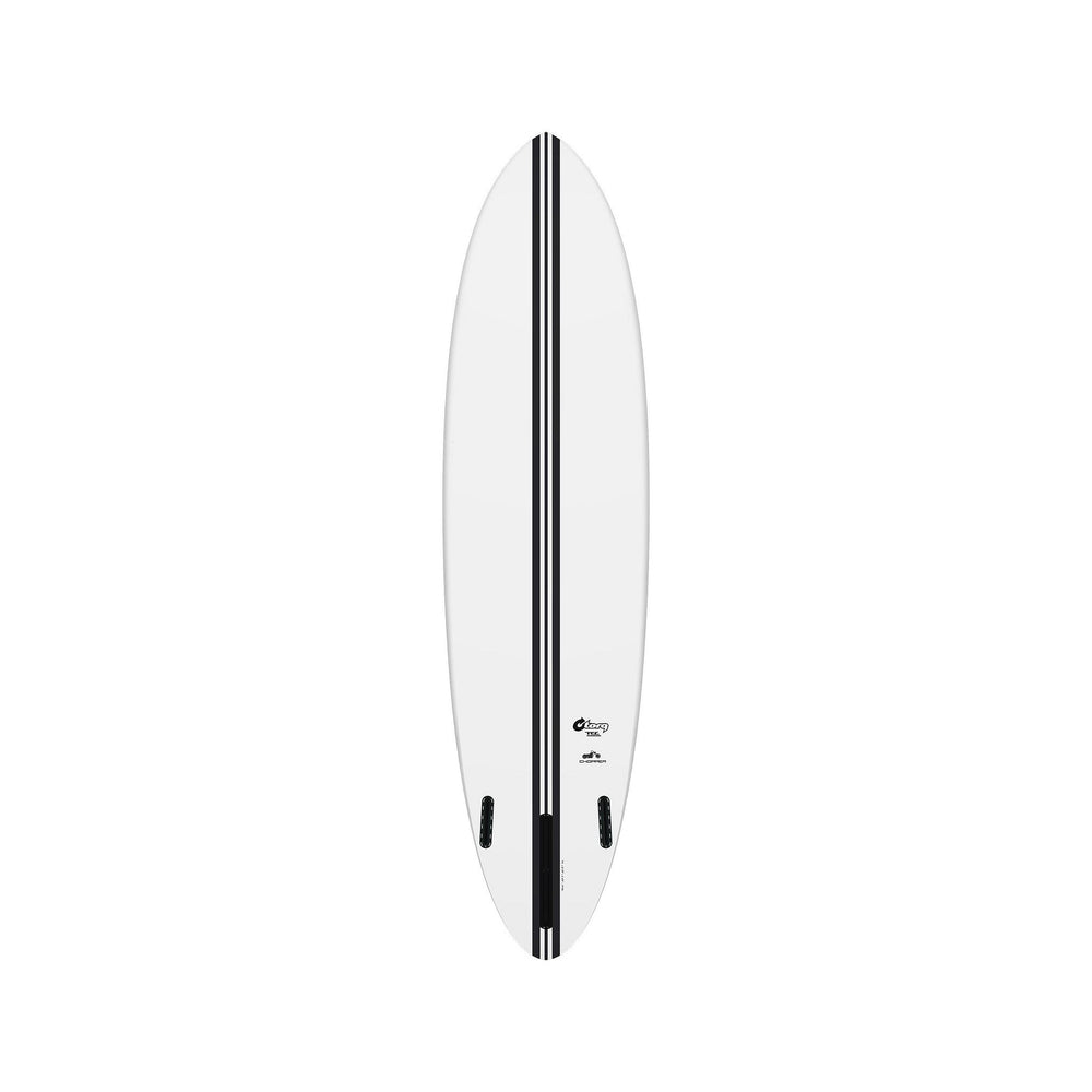 Surfboard TORQ TEC Chopper White Mid-Lenght Cruiser