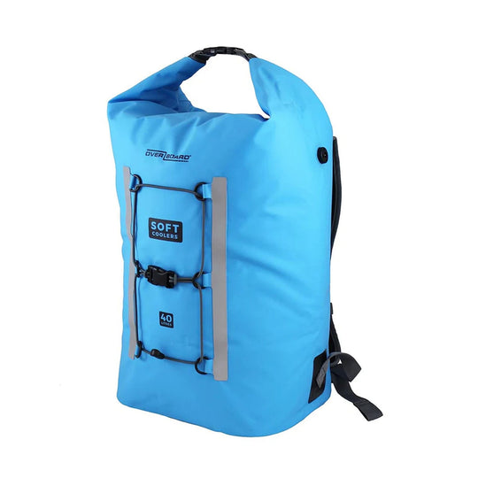 OverBoard Soft Cooler Rucksack Kühltasche 40 Blue