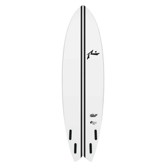 Surfboard RUSTY TEC Moby Fish Quad
