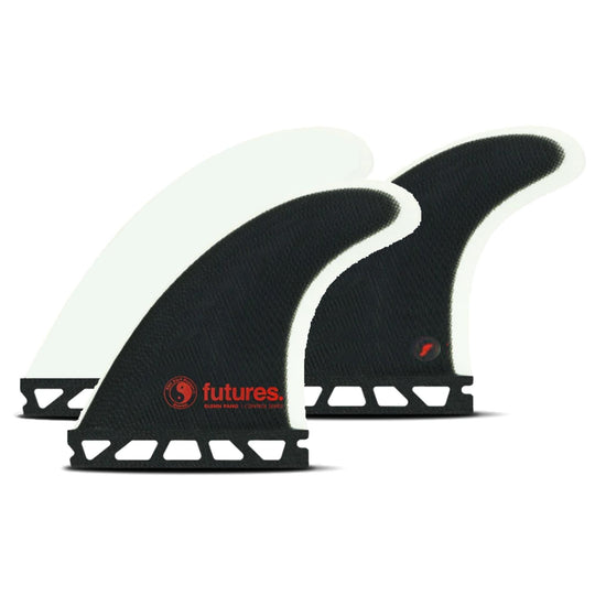 FUTURES Thruster Fin Set Glenn Pang Fiberglass