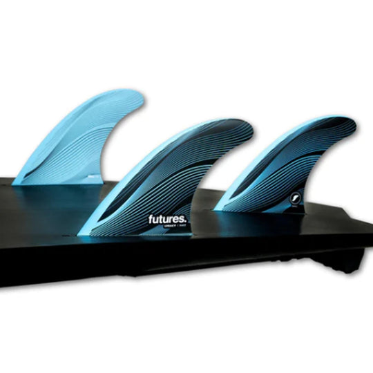 FUTURES Thruster Fin Set R4 Legacy Rake