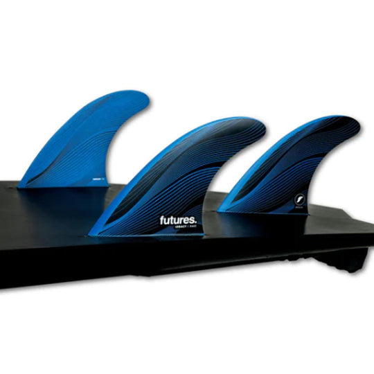 FUTURES Thruster Fin Set R6 Legacy Rake