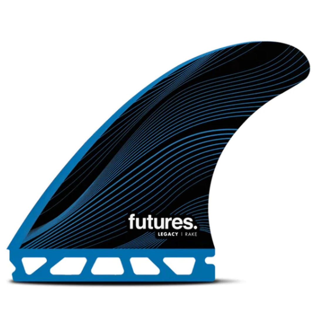 FUTURES Thruster Fin Set R6 Legacy Rake