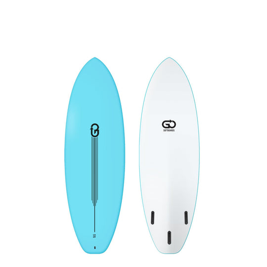 GO Softboard 9.0 Surf Range Soft Top Surfboard