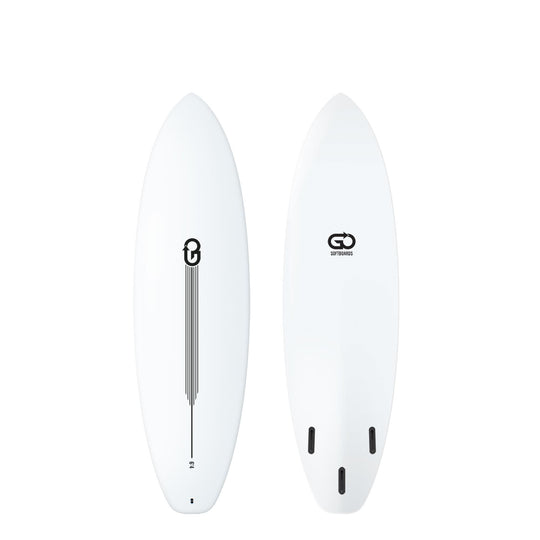 GO Softboard 9.0 Surf Range Soft Top Surfboard