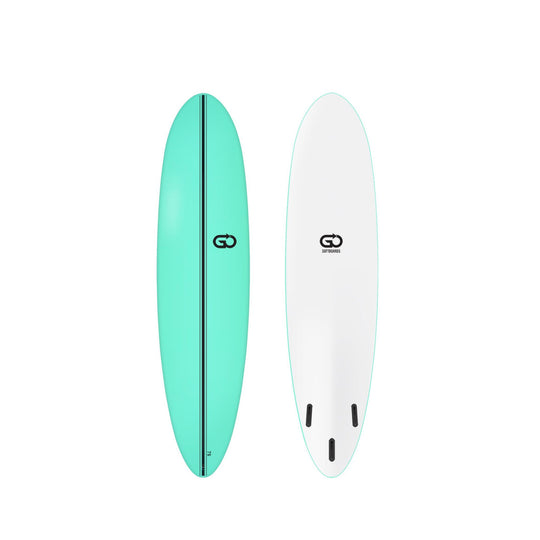 GO Softboard 7.6 Surf Range Soft Top Surfboard Grün