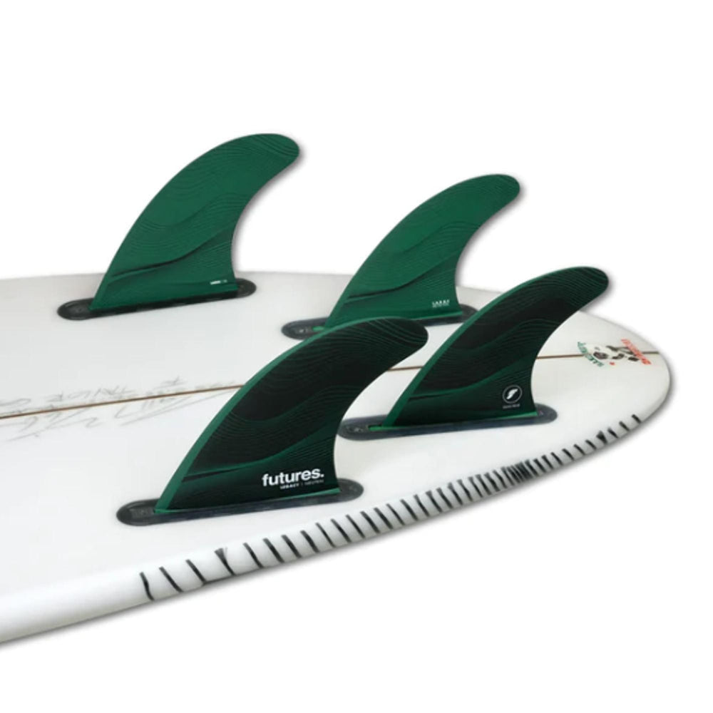 FUTURES Quad Thruster 5 Fin Set Legacy Honeycomb
