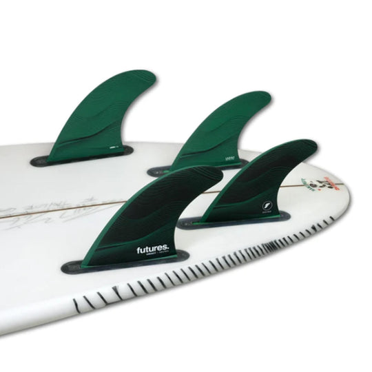 FUTURES Quad Thruster 5 Fin Set Legacy Honeycomb