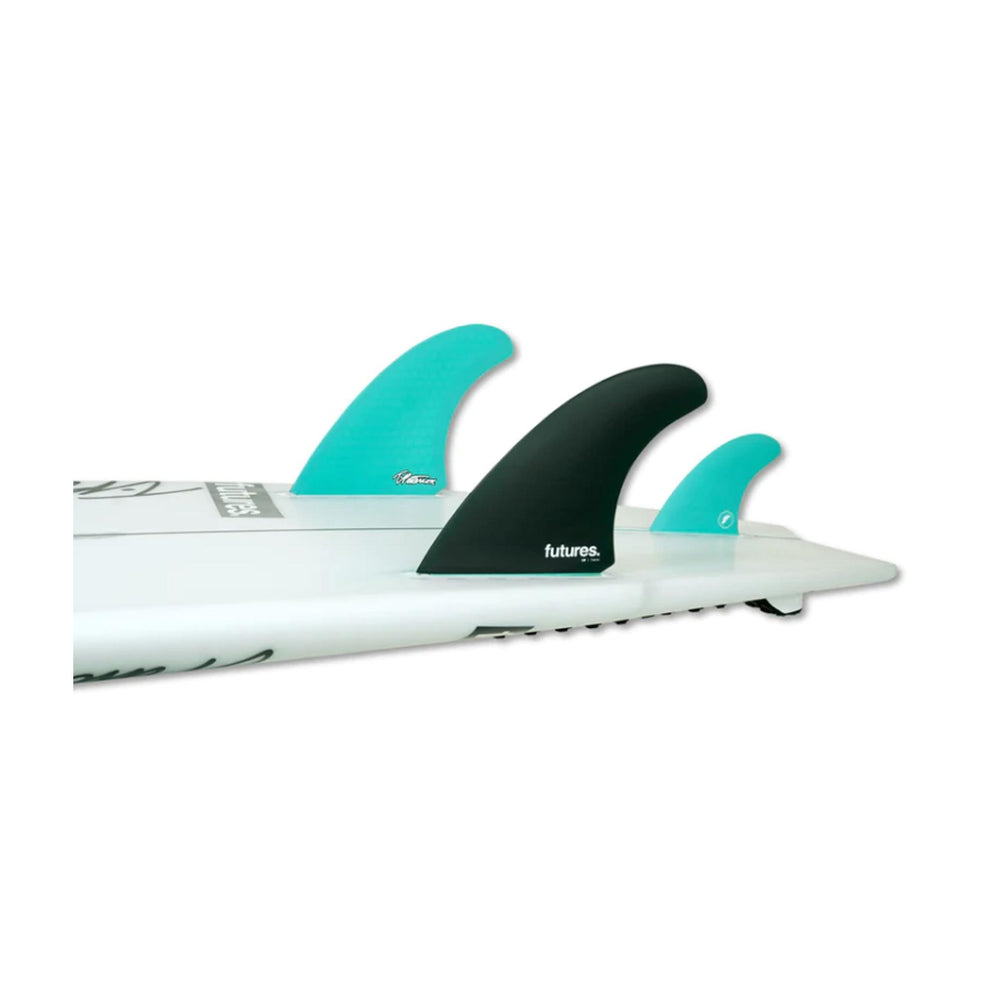 FUTURES Twin+1 Fin Set Timmy Patterson Honeycomb Unisize Türkis