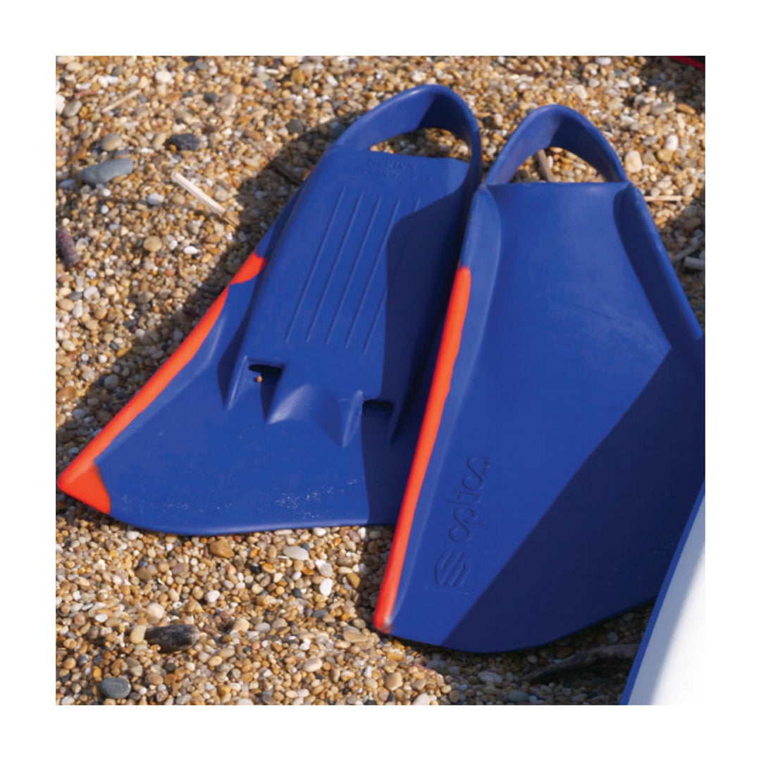 Bodyboard Flossen OPTION MK2 L 45-46 Blau Rot