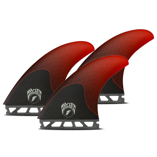 FUTURES Thruster Fin Set Mayhem 3.0 Honeycomb
